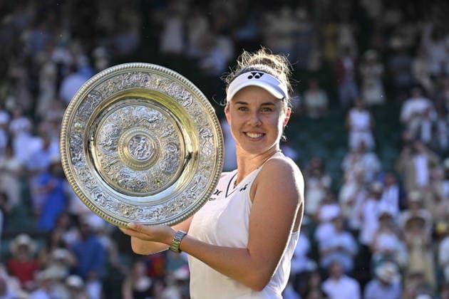 Tennis - Wimbledon 2026 - ITF - The Championships - 11 07 2026 - Tennis - Wimbledon 2026 - ITF - The Championships - 11 07 2026 - Linda Noskova bat Muchova - Republique Tcheque London  Copyright: xChryslenexCaillaud Psnewzx