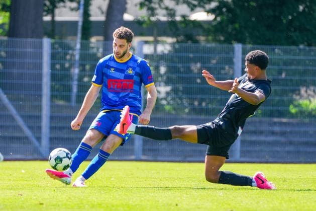 Deutschland: Fussball Regionalliga, 3. Liga, Saison 2026 27, Testspiel, SV Atlas Delmenhorst vs TSV Havelse, 11.07.2026, Städtisches Stadion an der Düsternortstraße (Delmenhorst, Niedersachsen) *** German Regional League (3rd Division), 2026–27 Season, Friendly Match, SV Atlas Delmenhorst vs. TSV Havelse, July 11, 2026, Municipal Stadium on Düsternortstraße, Delmenhorst, Lower Saxony Copyright: xLeonxFrickx
