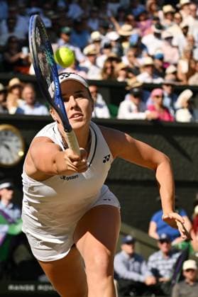 Linda Noskova wins Wimbledon women’s singles title LONDON, UNITED KINGDOM - JULY 11: Linda Noskova of the Czech Republic holds the winners trophy after winning the Ladies singles finals against Karolina Muchova of the Czech Republic during day 13 of The Wimbledon Tennis Championships at All England Lawn Tennis and Croquet Club on July 11, 2026 in London, United Kingdom. Czech tennis player Linda Noskova won the Wimbledon women’s singles title on Saturday, defeating her compatriot Karolina Muchova in a three-set final. Ray Tang Anadolu London United Kingdom. Editorial use only. Please get in touch for any other usage.  Copyright: x2026xAnadoluxRayxTangx