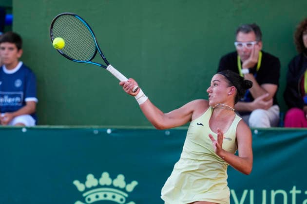 July 11, 2026, Huelva, Huelva, SPAIN: Lorena Solar in action against Lucia Cortez during the womenÃ¢â‚¬â ¢s singles Final tennis match 101 Edition of Copa del Rey at Real Club Recreativo de Tennis on July 11, 2026, in Huelva, Spain. Lorena Solar V Lucia Cortez - 101 Edition Copa Del Rey - WomenÃ¢â‚¬â ¢S Singles Final  - ZUMAa181 20260711_zaa_a181_025 Copyright: xJoaquinxCorcherox