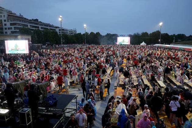 Football, 2026 FIFA World Cup, England v Norway, watch party in Oslo