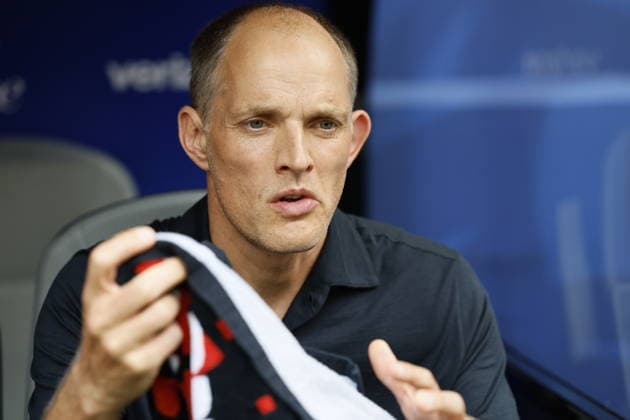 Norway v England: Quarter Final - FIFA World Cup, WM, Weltmeisterschaft, Fussball 2026 Thomas Tuchel, Head coach of England on the bench before the FIFA World Cup 2026 Quarter Final match between Norway and England at Miami Stadium on July 11, 2026 in Miami Gardens, United States. Miami Gardens Miami Stadium FL United States Copyright: xAllstarxPicturexLibraryxLtdx
