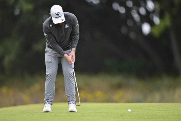 Scottish Open Day Three Tyrrell Hatton putts on hole 1 on Day Three of the Genesis Scottish Open 2026 at The Renaissance Club, North Berwick 11 07 2026 UK Newspapers OUT Copyright: xJamiexJohnstonx FIL-23616-0132