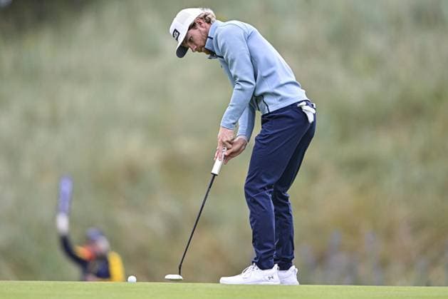 Scottish Open Day Three Rasmus Neergaard-Peterson putts on hole 1 on Day Three of the Genesis Scottish Open 2026 at The Renaissance Club, North Berwick 11 07 2026 UK Newspapers OUT Copyright: xJamiexJohnstonx FIL-23616-0134