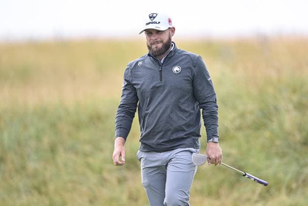 Scottish Open Day Three Tyrrell Hatton on hole 2 on Day Three of the Genesis Scottish Open 2026 at The Renaissance Club, North Berwick 11 07 2026 UK Newspapers OUT Copyright: xJamiexJohnstonx FIL-23616-0147