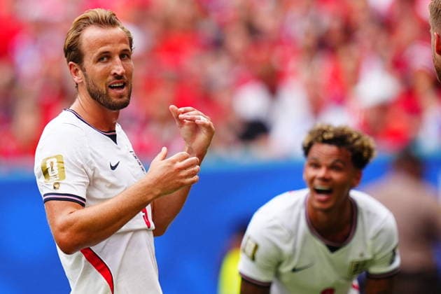 Norway v England - FIFA World Cup, WM, Weltmeisterschaft, Fussball 2026 - Quarter Finals MIAMI GARDENS, FLORIDA - JULY 11: Harry Kane of England looks on prior to the 2026 FIFA World Cup quarterfinal match between Norway and England at Miami Stadium in Miami Gardens, Florida, United States, on July 11, 2026. Evrim Aydin Anadolu Miami Gardens United States. Editorial use only. Please get in touch for any other usage.  Copyright: x2026xAnadoluxEvrimxAydinx