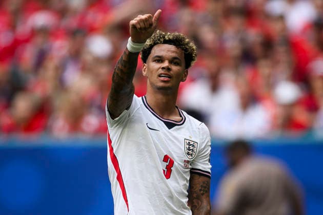 Norway v England - FIFA World Cup, WM, Weltmeisterschaft, Fussball 2026 Nico O Reilly of England gestures during the FIFA World Cup 2026 quarter final football match between Norway and England. Miami Gardens United States Copyright: xNicolòxCampox
