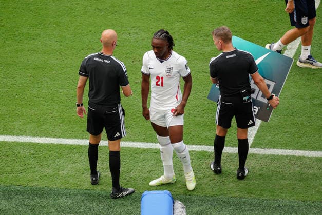 2026 FIFA World Cup, WM, Weltmeisterschaft, Fussball Quarter Final England v Norway Miami Stadium, Miami 11.07.2026 Eberechi Eze of England 2026 FIFA World Cup Quarter Final England v Norway Miami Stadium, Miami 11.07.2026 Photograph By Marc Aspland The Times  Copyright: xMarcxAsplandx NINTCHDBPICT001094787642