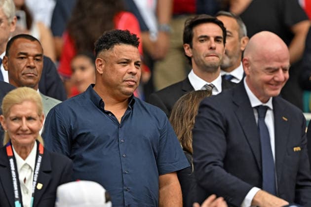 July 11, 2026, Miami, Florida, United States: Former player Ronaldo FenoÂ meno is seen prior the match between Norway and England for the quarterfinals of the FIFA World Cup, WM, Weltmeisterschaft, Fussball 2026 at Miami Stadium (Hard Rock Stadium) in Miami, Florida, United States on July 11, 2026. Photo: DiaEsportivo Miami United States - ZUMAh208 20260711_zsp_h208_046 Copyright: xHeulerxAndreyx