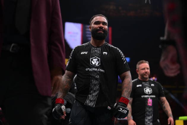 July 11, 2026, Las Vegas, Nevada, USA: GABLE STEVESON defeated ELISHA ELLISON by TKO (strikes) at 2:32 of Round 1.during UFC 329 at the T-Mobile Arena in Las Vegas. UFC 329: Gable Steveson Defeated Elisha Ellison By TKO  - ZUMAo117 20260711_zsp_o117_068 Copyright: xMikaelxOnax