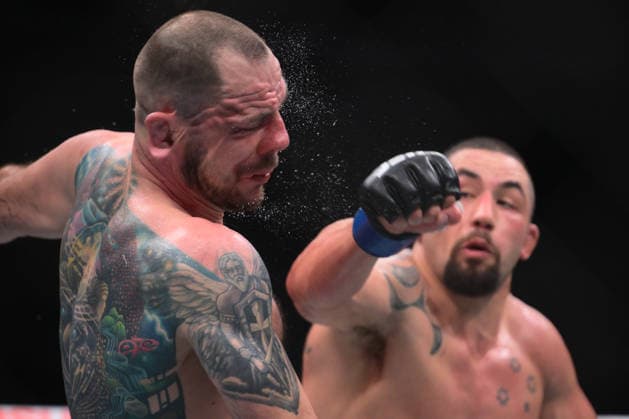 July 11, 2026, Las Vegas, Nevada, USA: ROBERT WHITTAKER defeats NIKITA KRYLOV by a TKO during UFC 329 at the T-Mobile Arena in Las Vegas. Las Vegas USA - ZUMAo117 20260711_zsp_o117_072 Copyright: xMikaelxOnax