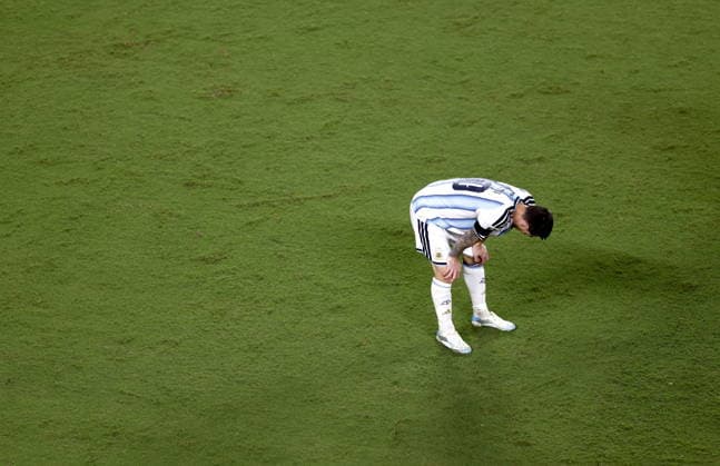 FIFA World Cup, WM, Weltmeisterschaft, Fussball 2026 quarterfinals - Argentina vs Switzerland Lionel Messi of Argentina during the FIFA World Cup 2026 quarterfinals match Argentina vs Switzerland, in Kansas City, USA, 11 July 2026. KANSAS CITY United States  Copyright: xWILLxOLIVERx