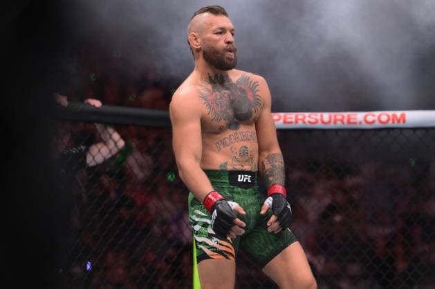 July 11, 2026, Las Vegas, Nevada, USA: CONOR MCGREGOR poses before the fight start during UFC 329 at the T-Mobile Arena in Las Vegas. UFC 329: Max Holloway Defeated Conor McGregor By TKO  - ZUMAo117 20260711_zsp_o117_079 Copyright: xMikaelxOnax