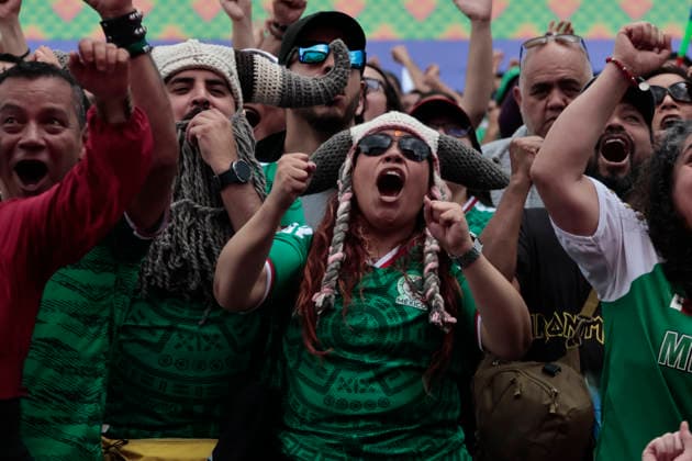 July 11, 2026, Mexico City, Cdmx, Mexico: In a closely contested match between the England and Norway national teams, hundreds of Mexican fansÃ¢â‚¬supporters of the Vikings and their star player Erling HaalandÃ¢â‚¬had to accept the English team s victory; goals from Jude Bellingham knocked the Nordic side out of the 2026 FIFA World Cup, WM, Weltmeisterschaft, Fussball The Mexican fans arrived at the Fan Festival wearing the famous Vikings team jerseys, face paint, and flagsÃ¢â‚¬with some even sporting horned helmetsÃ¢â‚¬and they even performed a rowing motion in Mexico City s ZoÂ³calo. Norway Is Eliminated From The World Cup..  - ZUMAp204 0861356793st Copyright: xJosuexPerezx