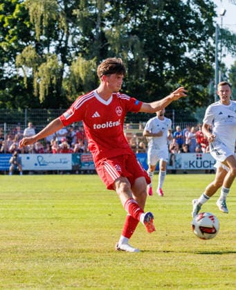 11.07.2026 - Fussball - Saison 2026 2027 - Testspiel Freundschaftsspiel Vorbereitungsspiel: SpVgg Ansbach 09 - 1. FC Nürnberg Nuernberg FCN ( Club ) - Sportfoto Zink DaMa - xdaxmax - Marc Kornwachs (15, 1. FC Nürnberg FCN ) *** July 11, 2026 Soccer Season 2026–2027 Exhibition Match Friendly Match Preseason Match SpVgg Ansbach 09 vs. 1 FC Nürnberg Nuremberg FCN Club Sports Photo Zink DaMa xdaxmax Marc Kornwachs 15, 1 FC Nürnberg FCN