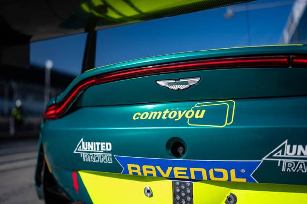 ADAC GT Masters, 7. + 8. Rennen Nürburgring 2026 39 Aston Martin Vantage GT3 EVO, Comtoyou Racing: Jamie Alan Day - picture by Gruppe C Photography Copyright: xGruppexCxPhotographyx