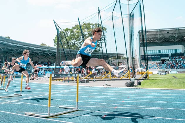 Gartmann Jannis (VfL Sindelfingen, 1821, 400m Huerden Maenner), GER, Leichtathletik, Athletics, Deutsche Meisterschaften U16 U20, Wattenscheid, 11.07.2026, GER, Leichtathletik, Athletics, Deutsche Meisterschaften U16 U20, Wattenscheid, 11.07.2026 Wattenscheid *** Jannis Gartmann, VfL Sindelfingen, 1821, Men s 400m Hurdles, GER, Track and Field, Athletics, German U16 and U20 Championships, Wattenscheid, July 11, 2026, GER, Track and Field, Athletics, German U16 and U20 Championships, Wattenscheid, July 11, 2026, Wattenscheid Copyright: xStefanxMayerx EP_SMR