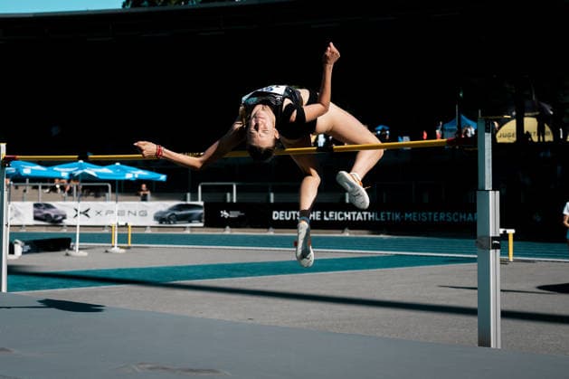 Stoll Sina (TB Tailfingen, 1800, Hochsprung Frauen), GER, Leichtathletik, Athletics, Deutsche Meisterschaften U16 U20, Wattenscheid, 11.07.2026, GER, Leichtathletik, Athletics, Deutsche Meisterschaften U16 U20, Wattenscheid, 11.07.2026 Wattenscheid *** Stoll Sina TB Tailfingen, 1800, Women s High Jump, GER, Track and Field, Athletics, German U16 and U20 Championships, Wattenscheid, July 11, 2026, GER, Track and Field, Athletics, German U16 and U20 Championships, Wattenscheid, July 11, 2026, Wattenscheid Copyright: xStefanxMayerx EP_SMR