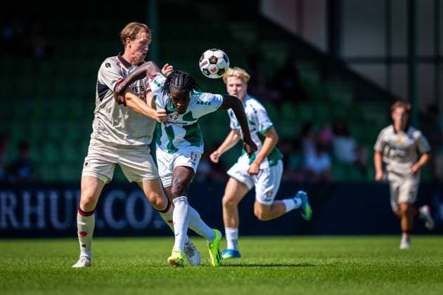 Football, friendly match, FC Dordrecht v Excelsior Rotterdam