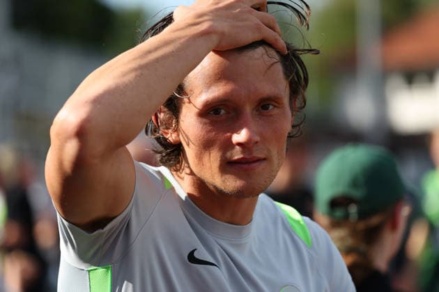 FSV Schöningen vs. VfL, Testspiel Schöningen, 11.07.2026, Fußball, Herren, Saison 2026 2027, Testspiel, FSV Schöningen vs. VfL Wolfsburg: Fabian Reese (VfL Wolfsburg) Deutschland *** FSV Schöningen vs. VfL, Friendly Match in Schöningen, July 11, 2026, Soccer, Men s, 2026–2027 Season, Friendly Match, FSV Schöningen vs. VfL Wolfsburg, Fabian Reese, VfL Wolfsburg, Germany
