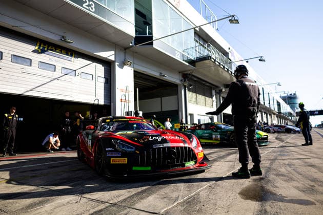 ADAC GT Masters, 7. + 8. Rennen Nürburgring 2026 21 Mercedes AMG GT3 Evo, SR Motorsport by Schnitzelalm: Jay Mo Härtling, Enrico Förderer - picture by Gruppe C Photography Nürburg Nürburgring Germany Copyright: xGruppexCxPhotographyx