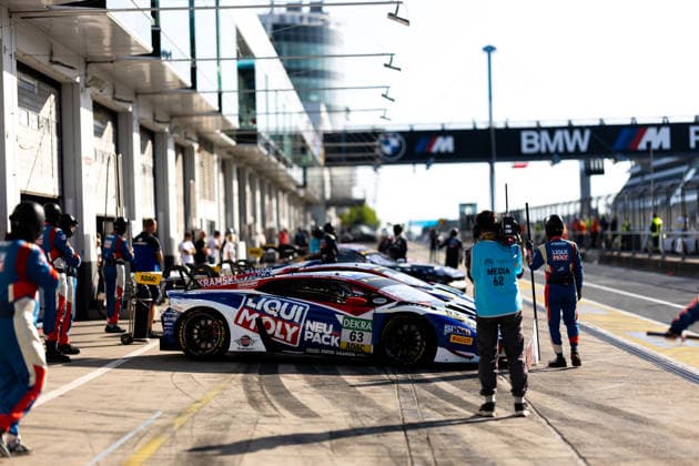 ADAC GT Masters, 7. + 8. Rennen Nürburgring 2026 63 Lamborghini Huracan GT3 EVO 2, LIQUI MOLY Team Engstler Motorsport: Finn Zulauf, Felix Hirsiger - picture by Gruppe C Photography Nürburg Nürburgring Germany Copyright: xGruppexCxPhotographyx