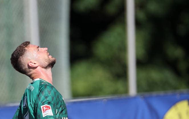 Dennis Srbeny , Freundschaftsspiel , FC Eintracht Bamberg 2010-SpVgg Greuther Fürth , , Fußball , 2.Bundesliga in dem Fuchs-Park-Stadion in Bamberg , Bayern , Deutschland . Juli 11 , 2026 . Photo by: Davide Elias IPA Photo Pressefoto DENL Copyright: xDavidexEliasx