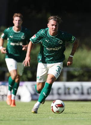 Felix Klaus , Freundschaftsspiel , FC Eintracht Bamberg 2010-SpVgg Greuther Fürth , , Fußball , 2.Bundesliga in dem Fuchs-Park-Stadion in Bamberg , Bayern , Deutschland . Juli 11 , 2026 . Photo by: Davide Elias IPA Photo Pressefoto DENL Copyright: xDavidexEliasx