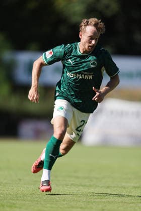 Jannik Dehm , Freundschaftsspiel , FC Eintracht Bamberg 2010-SpVgg Greuther Fürth , , Fußball , 2.Bundesliga in dem Fuchs-Park-Stadion in Bamberg , Bayern , Deutschland . Juli 11 , 2026 . Photo by: Davide Elias IPA Photo Pressefoto DENL Copyright: xDavidexEliasx