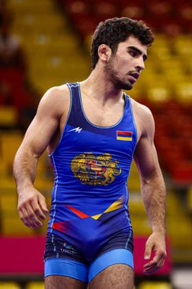U20 European Championships 65kg FS - Aren Hayrapetyan (ARM) *** U20 European Championships, 65 kg Freestyle: Aren Hayrapetyan (ARM) Copyright: xJakexKirkmanx xUnitedxWorldxWresx Jake Kirkman United World Wres