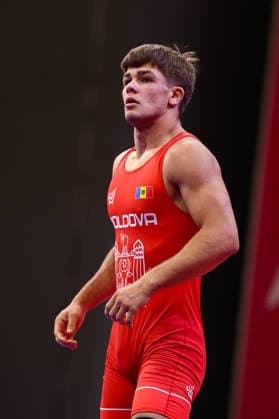 U20 European Championships 70kg FS - Ionut Triboii (MDA) *** U20 European Championships, 70 kg Freestyle: Ionut Triboii (MDA) Copyright: xJakexKirkmanx xUnitedxWorldxWresx Jake Kirkman United World Wres