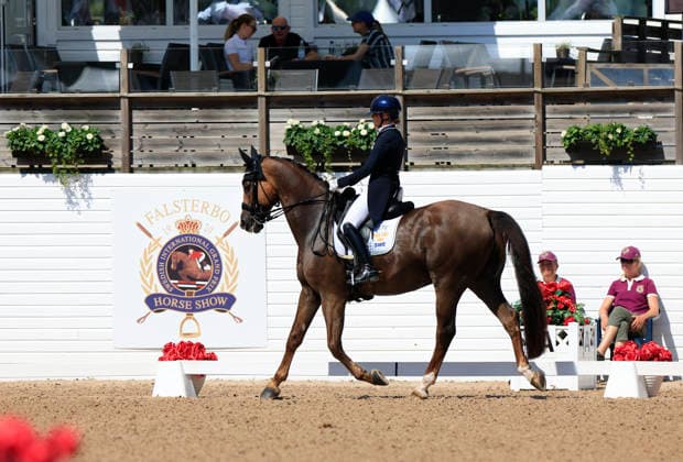 FALSTERBO, SWEDEN 20260712 Beata Söderberg, Sweden, rides the horse Talento 4 during Sunday s FEI Grand Prix Freestyle at the Falsterbo horse show. FALSTERBO SWEDEN x10600x *** FALSTERBO, SWEDEN, July 12, 2026 Beata Söderberg, Sweden, rides the horse Talento 4 during Sunday’s FEI Grand Prix Freestyle at the Falsterbo Horse Show FALSTERBO, SWEDEN x10600x  Copyright: xAndreasxHillergren TTx FALSTERBO HORSE SHOW 2026
