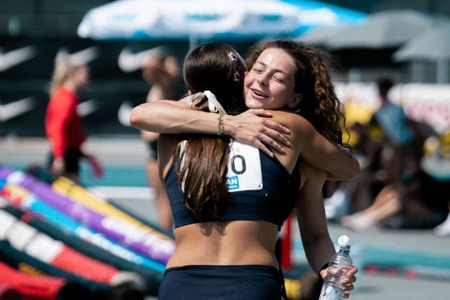 Hiesinger Anna (LAZ Ludwigsburg, 1731, Stabhochsprung Frauen), GER, Leichtathletik, Athletics, Deutsche Meisterschaften U16 U20, Wattenscheid, 12.07.2026, GER, Leichtathletik, Athletics, Deutsche Meisterschaften U16 U20, Wattenscheid, 12.07.2026 Wattenscheid *** Anna Hiesinger, LAZ Ludwigsburg, 1731, Women s Pole Vault, GER, Track and Field, Athletics, German U16 and U20 Championships, Wattenscheid, July 12, 2026, GER, Track and Field, Athletics, German U16 and U20 Championships, Wattenscheid, July 12, 2026, Wattenscheid Copyright: xStefanxMayerx EP_SMR