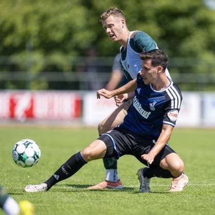 SWOLGEN , 12-07-2026 , Sportpark Kerkebos , pre season 2026 2027 , Dutch Keukenkampioen divisie , football , friendly match between Top Oss and MSV Duisburg , picture shows TOP Oss player Lars Mol Top Oss - MSV Duisburg (friendly)  x204995151x Copyright: