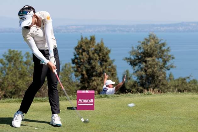 2026 THE ALMUNDI EVIAN CHAMPIONSHIP PHOTOPQR LE DAUPHINE Grégory YETCHMENIZA ; Évian-les-Bains ; 12 07 2026 ; Evian-les-Bains (Haute-Savoie), 12 juillet. 2026 THE ALMUNDI EVIAN CHAMPIONSHIP sur notre photo : Jeeno Thitikul, Bangkok, Thailand Grégory Yetchmeniza Le Dauphiné Libéré Évian-les-Bains Haute-Savoie Rhône-Alpes France  Copyright: xPHOTOPQR LExDAUPHINE MAXPPPxGrégoryxYETCHMENIZAx 20260712JDL1992 20260712JDL1992