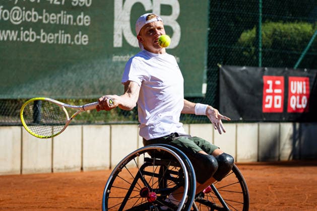 Robin Groenewoud NED, Finaltag - 36. GERMAN OPEN 2026 - Beate Loddenkemper Trophy, Berlin, BTTC Grün-Weiß, 12.07.2026, *** Robin Groenewoud (NED), Final Day 36 of the 2026 German Open Beate Loddenkemper Trophy, Berlin, BTTC Grün Weiß, July 12, 2026, Copyright: xClaudioxGärtnerx