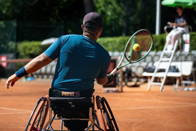 Leandro Pena BRA, Finaltag - 36. GERMAN OPEN 2026 - Beate Loddenkemper Trophy, Berlin, BTTC Grün-Weiß, 12.07.2026, *** Leandro Pena (BRA), Final Day 36 of the 2026 German Open Beate Loddenkemper Trophy, Berlin, BTTC Grün Weiß, July 12, 2026, Copyright: xClaudioxGärtnerx