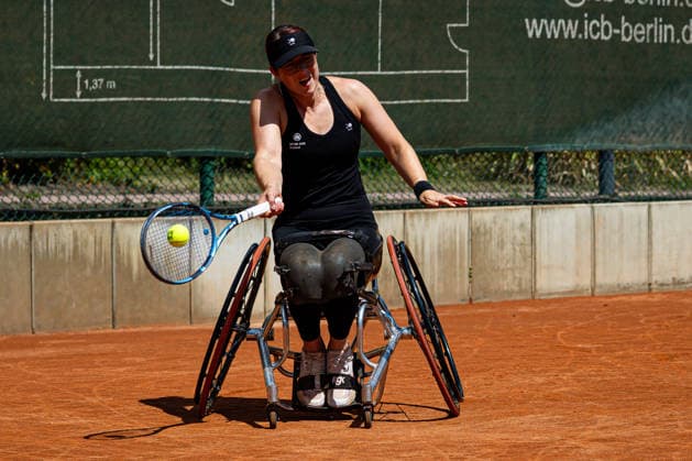 Britta Wend GER, Finaltag - 36. GERMAN OPEN 2026 - Beate Loddenkemper Trophy, Berlin, BTTC Grün-Weiß, 12.07.2026, *** Britta Wend (GER), Final Day 36 of the 2026 German Open Beate Loddenkemper Trophy, Berlin, BTTC Grün Weiß, July 12, 2026, Copyright: xClaudioxGärtnerx