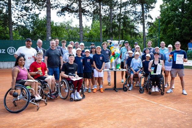 Siegerehrungen - alle Finalisten, Finaltag - 36. GERMAN OPEN 2026 - Beate Loddenkemper Trophy, Berlin, BTTC Grün-Weiß, 12.07.2026, *** Awards Ceremony for All Finalists, Day 36 of the Finals, 2026 GERMAN OPEN Beate Loddenkemper Trophy, Berlin, BTTC Grün Weiß, July 12, 2026, Copyright: xClaudioxGärtnerx