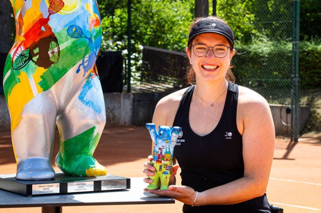 Britta Wend GER - Siegerin der Damen 2026, Finaltag - 36. GERMAN OPEN 2026 - Beate Loddenkemper Trophy, Berlin, BTTC Grün-Weiß, 12.07.2026, *** Britta Wend (GER), Women s Champion 2026, Final Day 36 of the 2026 GERMAN OPEN Beate Loddenkemper Trophy, Berlin, BTTC Grün Weiß, July 12, 2026, Copyright: xClaudioxGärtnerx