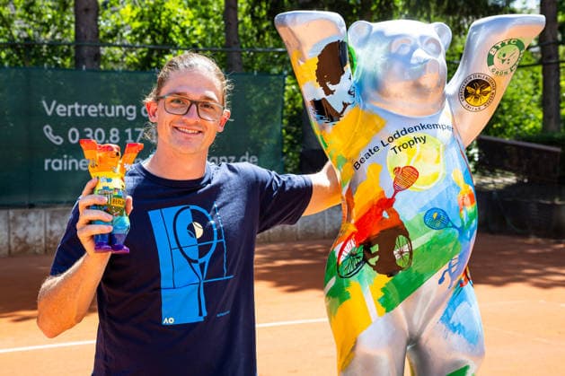 Sieger Herren Einzel: Anderson Parker AUS, Finaltag - 36. GERMAN OPEN 2026 - Beate Loddenkemper Trophy, Berlin, BTTC Grün-Weiß, 12.07.2026, *** Men s Singles Champion: Anderson Parker (AUS), Final Day 36 of the 2026 German Open Beate Loddenkemper Trophy, Berlin, BTTC Grün Weiß, July 12, 2026, Copyright: xClaudioxGärtnerx