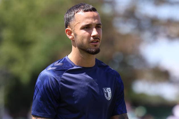 Deutschland: Freundschaftsspiel 2026 - 2027, BSG Chemie Leipzig - 1. FC Magdeburg, Alfred-Kunze Sportpark (Leipzig): Falko Michel (1. FC Magdeburg, 21) Freisteller *** Germany Friendly Match 2026 2027, BSG Chemie Leipzig vs. 1 FC Magdeburg, Alfred Kunze Sportpark, Leipzig; Falko Michel, 1 FC Magdeburg; 21 cutouts Copyright: xLucasxWalterx