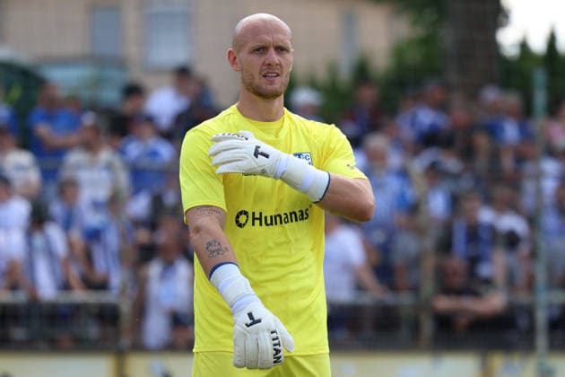 Deutschland: Freundschaftsspiel 2026 - 2027, BSG Chemie Leipzig - 1. FC Magdeburg, Alfred-Kunze Sportpark (Leipzig): Dominik Reimann (1. FC Magdeburg, 1) Freisteller *** Germany Friendly Match 2026 2027, BSG Chemie Leipzig vs. 1 FC Magdeburg, Alfred Kunze Sportpark, Leipzig; Dominik Reimann, 1 FC Magdeburg; 1 cutout Copyright: xLucasxWalterx