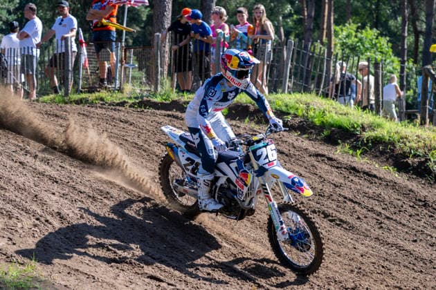 2026-07-12 - HALLE, NETHERLANDS - JULY 12: 26 Liam Everts (BEL) during the at the Circuit de Kappenbulten on July 12, 2026 in Halle, Netherlands Halle Circuit de Kappenbulten Netherlands Content not available for redistribution in The Netherlands directly or indirectly through any third parties. Copyright: xEdwinxBlaauwbroekx