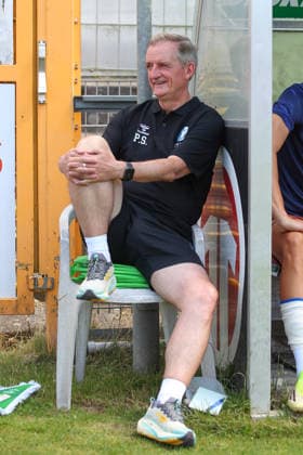 12.07.2026, xtgx, Fussball Testspiel, BSG Chemie Leipzig - 1. FC Magdeburg emspor, v.l. Petrik Sander (Magdeburg, Trainer) (DFL DFB REGULATIONS PROHIBIT ANY USE OF PHOTOGRAPHS as IMAGE SEQUENCES and or QUASI-VIDEO) Leipzig *** July 12, 2026, xtgx, soccer exhibition match, BSG Chemie Leipzig vs. FC Magdeburg emspor, from left: Petrik Sander (Magdeburg), coach. DFL and DFB regulations prohibit any use of photographs as image sequences and or quasi-video. Leipzig
