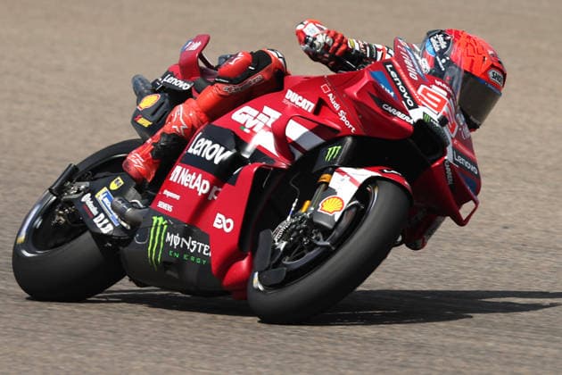 Hohenstein-Ernstthal, 12.07.26: Motorrad Grand Prix Deutschland 2026, Sachsenring. Marc Marquez (ESP) vom Ducati Lenovo Team faehrt auf der Strecke und gewinnt das Rennen. Motorrad Grand Prix Germany 2025 *** Hohenstein Ernstthal, July 12, 2026: 2026 German Motorcycle Grand Prix, Sachsenring. Marc Marquez (ESP) of the Ducati Lenovo Team races on the track and wins the 2025 German Motorcycle Grand Prix.
