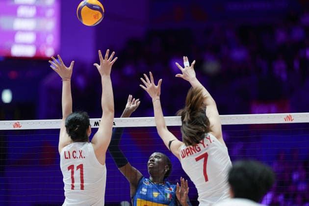 RECORD DATE NOT STATED Volleyball Nations League Hong Kong 2026 - Day 5 Paola Ogechi Egonu (No.18) from team Italy during the match between Italy and China at Volleyball Nations League Hong Kong 2026 on July 12, 2026 in Hong Kong. (Photo by Ellan Mad Nexpher Images) Hong Kong