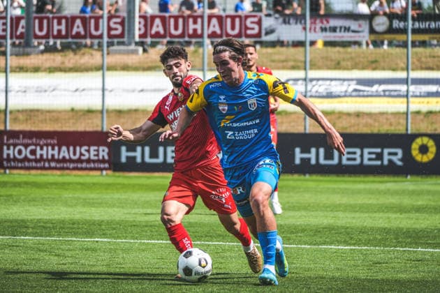 Football, friendly match, FC Hertha Wels v SK Rapid Vienna