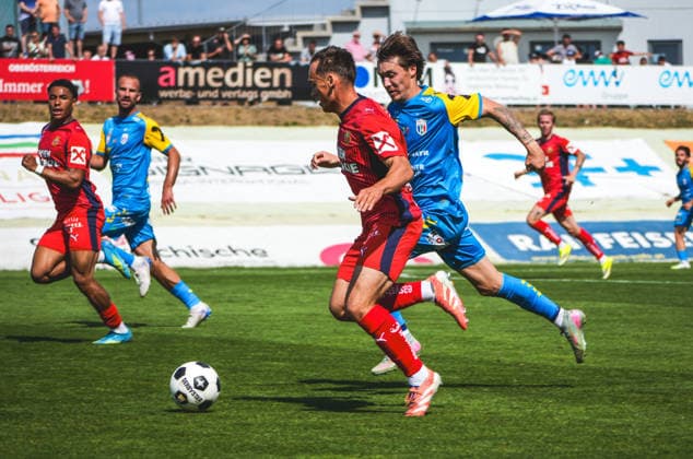 Testspiel - FC Hertha Wels vs. SK Rapid Wien - eww Stadion (Wels, Österreich): Nikolaus Wurmbrand (SK Rapid Wien) *** Friendly Match: FC Hertha Wels vs. SK Rapid Vienna at Wels Stadium, Austria; Nikolaus Wurmbrand, SK Rapid Vienna Copyright: xLukasxBierederx