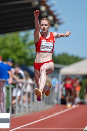 RECORD DATE NOT STATED Norddeutsche Leichtathletik Meisterschaften - Bremen, Deutschland 12.07.2026 BREMEN, DEUTSCHLAND - JULY 12: Sarah-Michelle KUDLA (Start Nr. 132, LG Nord Berlin) during the Norddeutsche Leichtathletik Meisterschaften at Bremen on July 12, 2026 in Bremen, Deutschland. *** North German Track and Field Championships, Bremen, Germany, July 12, 2026 BREMEN, GERMANY JULY 12 Sarah Michelle KUDLA Start No. 132, LG Nord Berlin during the North German Track and Field Championships in Bremen on July 12, 2026 in Bremen, Germany Copyright: xBEAUTIFULxSPORTS PeterxWeberx
